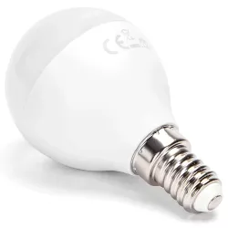Żarówka 8W/E14 G45 710lm biała neutralna 4000K mała mleczna kulka - 8433325223458