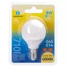 Żarówka 8W/E14 G45 710lm biała neutralna 4000K mała mleczna kulka - 8433325223458