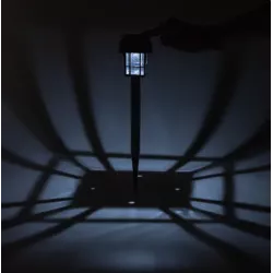 Solarna lampa ogrodowa Latarenka LED na zewnątrz 38 cm lampa wbijana - 8433325346348