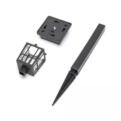 Solarna lampa ogrodowa Latarenka LED na zewnątrz 38 cm lampa wbijana - 8433325346348