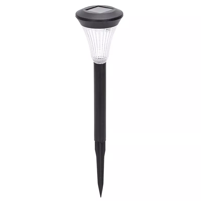 Lampa ogrodowa solarna LED cienki słupek 30 cm z tworzywa sztucznego - 8433325346355