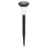 Lampa ogrodowa solarna LED cienki słupek 30 cm z tworzywa sztucznego - 8433325346355