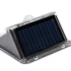 Solarna lampa kinkiet 20W 200lm 6500K z czujnikiem ruchu 2 tryby - 8433325403591