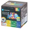 Girlanda ogrodowa solarna 50 RGBY kolorowe mleczne małe kulki dł. 10m - 8433325300951
