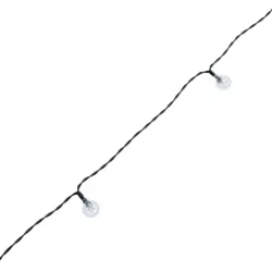 Girlanda solarna taśma świetlna kryształowe bąbelki zimna biel 2m+10m - 8433325300975