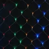 Solarna siatka 1.5x1.5m kolorowa kurtyna led RGBY 8 trybów pracy - 8433325301163