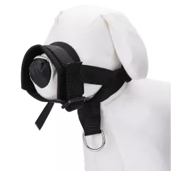 Humanitarny kaganiec rozmiar XXL 2.5x28-35cm z imitacji nylonu dla psa - 8719138041541