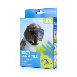 Humanitarny kaganiec rozmiar XL 2.5x23-34cm z imitacji nylonu dla psa - 8719138041534