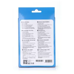 Humanitarny kaganiec rozmiar XL 2.5x23-34cm z imitacji nylonu dla psa - 8719138041534