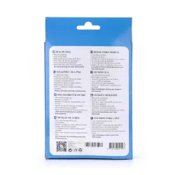 Humanitarny kaganiec rozmiar L 2.5x18-30cm z imitacji nylonu dla psa - 8719138041527