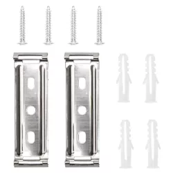 Zestaw montażowy do listew led o szerokości 75mm 2xblaszka 4xkołeczki - 8433325228798