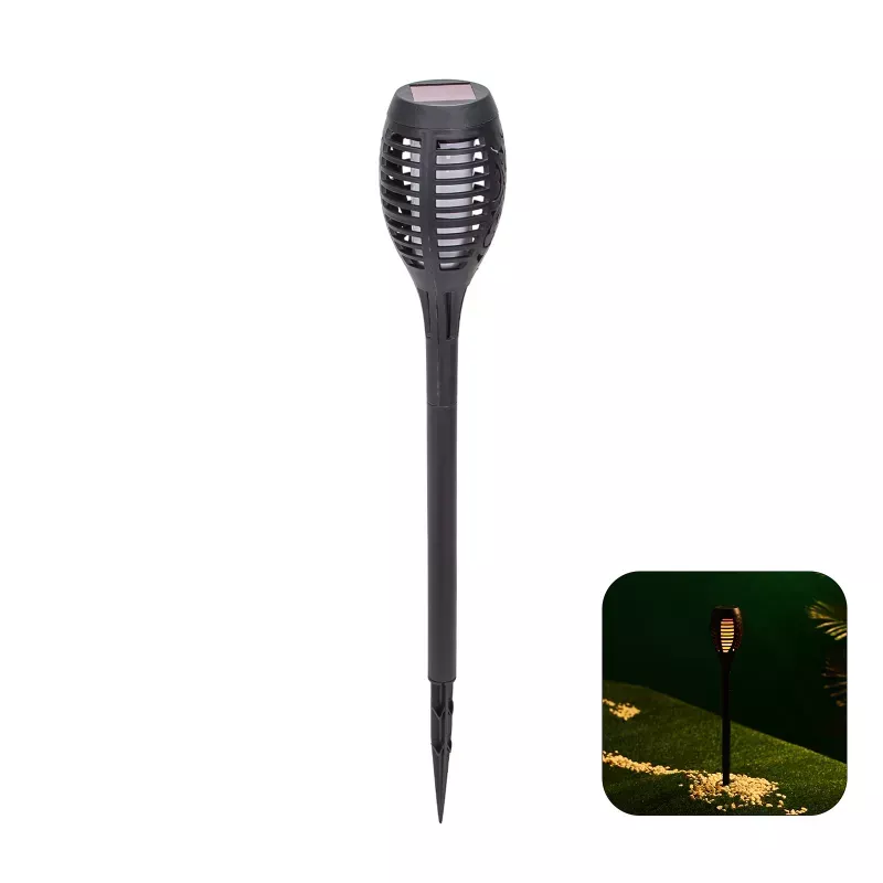 Pochodnia 51cm z ciepłym efektem płomienia ambinentowa lampa solarna - 8433325346379