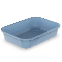 Wyprawka dla kota zestaw kuweta z miską szufelką piłeczką 37x27x8.5cm - 8719138144129