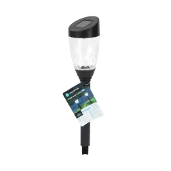 Lampa ogrodowa gwiazda solarna LED 34 cm wbijana z tworzywa sztucznego - 8433325346362