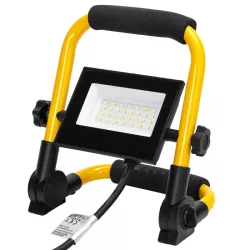 Lampa robocza 20W halogen led 1900lm z podstawką 6500K kabel 1,8m - 8433325350062