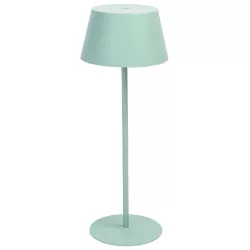 Lampa biurkowa seledynowa 5W CCT z panelem dotykowym regulowany klosik - 8433325416812