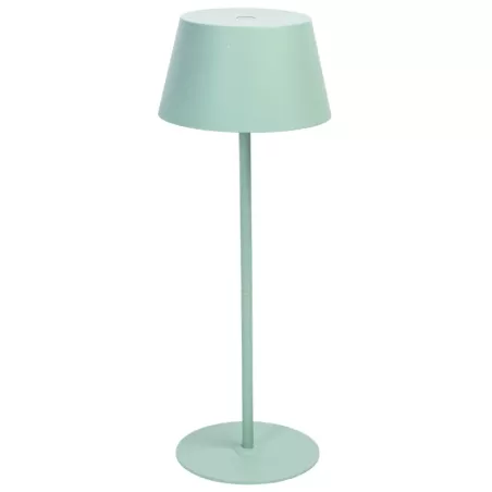 Lampa biurkowa seledynowa 5W CCT z panelem dotykowym regulowany klosik - 8433325416812