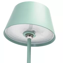 Lampa biurkowa seledynowa 5W CCT z panelem dotykowym regulowany klosik - 8433325416812