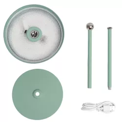 Lampa biurkowa seledynowa 5W CCT z panelem dotykowym regulowany klosik - 8433325416812