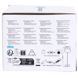 Lampa biurkowa seledynowa 5W CCT z panelem dotykowym regulowany klosik - 8433325416812