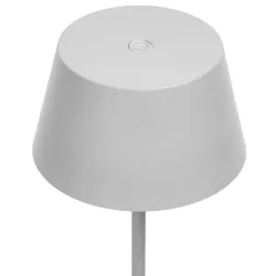 Lampa biurkowa szara 5W CCT z panelem dotykowym regulowany klosik - 8433325416829