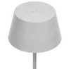 Lampa biurkowa szara 5W CCT z panelem dotykowym regulowany klosik - 8433325416829