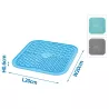 Mata do lizania 20x20 cm dla zwierząt płaska miska na karmę dla psa - 8719138196029