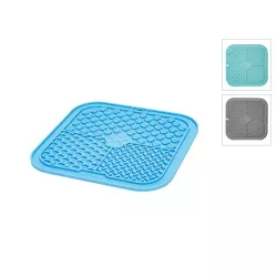 Mata do lizania 20x20 cm dla zwierząt płaska miska na karmę dla psa - 8719138196029