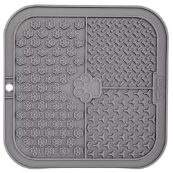 Mata do lizania 20x20 cm dla zwierząt płaska miska na karmę dla psa - 8719138196029