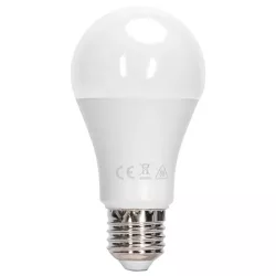 Żarówka LED A60 E27 10W RGB+3000K 950lm kolorowa i ciepła z pilotem IR - 8433325418335