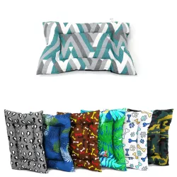 Przytulna poduszka S 58x43cm do spania z nadrukiem dla zwierząt - 8719138128747