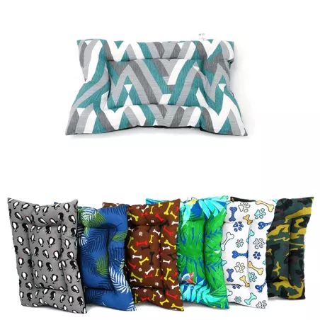 Przytulna poduszka S 58x43cm do spania z nadrukiem dla zwierząt - 8719138128747