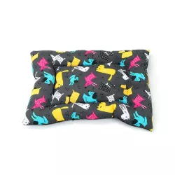 Przytulna poduszka S 58x43cm do spania z nadrukiem dla zwierząt - 8719138128747