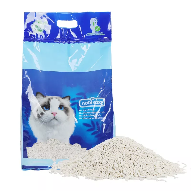 Żwirek dla kota z tofu 6l/2.5kg zbrylający biodegradowany bez dodatków - 8719138143917