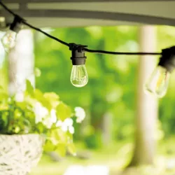 GIRLANDA ŚWIETLNA OGRODOWA NA TARAS LAMPKI LED NA ŻARÓWKI 10 X E27 10M IP44-5904703001201