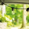 GIRLANDA ŚWIETLNA OGRODOWA NA TARAS LAMPKI LED NA ŻARÓWKI 10 X E27 10M IP44-5904703001201