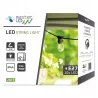 GIRLANDA ŚWIETLNA OGRODOWA NA TARAS LAMPKI LED NA ŻARÓWKI 10 X E27 10M IP44-5904703001201