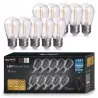 10x Żarówka LED E27 ST14 FILAMENT 1W ciepłe 2700K edison do girland - 5904703001249