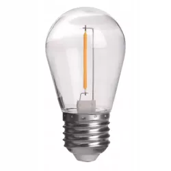 10x Żarówka LED E27 ST14 FILAMENT 1W ciepłe 2700K edison do girland - 5904703001249