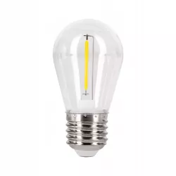 5x Żarówka LED E27 FILAMENT 1W biały ciepły 2700K edison do girland-5904703001256