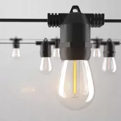 GIRLANDA SOLARNA OGRODOWA 10m LAMPKI wodoszczelna + 10x żarówka PILOT-5904703008262