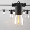 GIRLANDA SOLARNA OGRODOWA 10m LAMPKI wodoszczelna + 10x żarówka PILOT-5904703008262