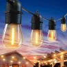 GIRLANDA SOLARNA OGRODOWA 10m LAMPKI wodoszczelna + 10x żarówka PILOT-5904703008262