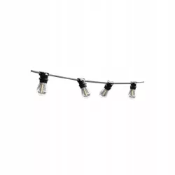 Girlanda na żarówki LED z wtyczką 230V długość 5m 5x E27 zewnętrzna IP44-5904703015017