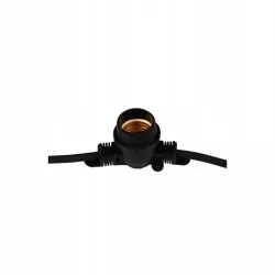 Girlanda na żarówki LED z wtyczką 230V długość 5m 5x E27 zewnętrzna IP44-5904703015017