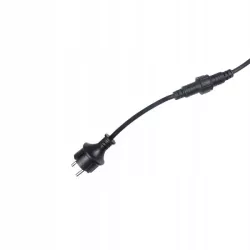 Łańcuch Girlanda świetlna 10 metrów 10x E27 LED czarna zewnętrzna IP44-5904703015000