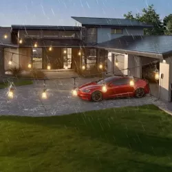 Girlanda Ogrodowa Świetlna 10M 20X Żarówka LED E27 Ściemniana Łańcuch 230V-5904703028970