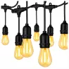 Girlanda Ogrodowa Świetlna 10M 20X Żarówka LED E27 Ściemniana Łańcuch 230V-5904703028970