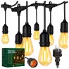 Girlanda Ogrodowa Świetlna 20M 20X Żarówka LED E27 + Przewód Wodoszczelna-5904703028963