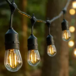 Girlanda Ogrodowa Świetlna 20M 20X Żarówka LED E27 + Przewód Wodoszczelna-5904703028963